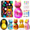 Bastelset Kinder ab 6 7 8 Jahre Geschenk Mädchen 6 7 8 9 10 Jahre Basteln Mädchen 6 7 8 9 10 Jahre Katze Spielzeug Malset für Kinder Lampe zum Bemalen Ostern Weihnachten Geburtstagsgeschenk