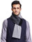 Taylormia Schal Herren 100% Merinowolle Premium Warm und Weiche Winterschal (Schwarz 9277)