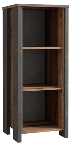 RASANTI Regal 115 cm hoch Clif Old-Wood Vintage/Beton