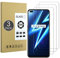 E-Hamii Protector de Pantalla Compatible con Oppo Realme 6 Pro,[Resistente a Rayones,Alta Definición,Sin Burbujas], [3 Piezas] Protector de Vidrio Templado para Oppo Realme 6 Pro