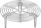 Soporte de Rejilla para Vapor, Rejilla Redonda para Cocinar al Vapor, Rejilla de Acero Inoxidable para Cocinar al Vapor, Estante Inoxidable Vapor, para Hornear, Cocinar, Asar (Plateado)