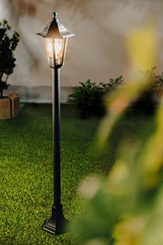 CGC Lighting Lampadaire d'extérieur sur pied pour allée, traditionnel, vintage, jardin
