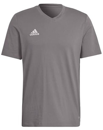 adidas Entrada 22 Tee, T-Shirt Uomo, Team Grey Four, L