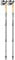 LEKI Cross Trail Lite Carbon Stöcke, Black-White-naturalcarbon, 100-135cm