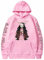 OLIPHEE Unisex Hoodie Fashion Casual Sweatshirt Cosplay Kostüm (L,Rosa-2)