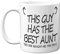 Stuff4 This Guy Has The Best Aunt Mug - Auntie Aunty Aunt Gifts, 11oz Ceramic Dishwasher Safe Coffee Mugs - Nephew Gifts for Birthday, Christmas Day Presents, Secret Santa, Premium Cup Made in UK