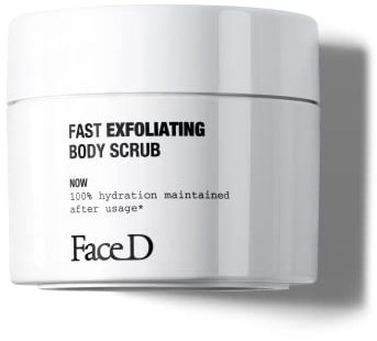 FaceD - Scrub Corpo Esfoliante con Sali marini e Oli Emollienti, 250 gr