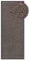 vidaXL Fußmatte Getuftet Türmatte Schmutzfangmatte Fußabtreter Schmutzmatte Sauberlaufmatte Türvorleger Teppich Matte 60x150cm Dunkelbraun