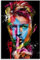 LBMED Poster Und Gedruckte Andy Warhol David Bowie für Wohnzimmerdekoration Leinwand Malerei Wandkunst Bilder 19.7x27.6(50x70cm) Kein Rahmen