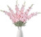IPOPU Künstliche Ritterspornblumen, künstliche Rittersporn, künstliche Blumen mit Stielen, echtes Aussehen, Kunstblumen, Kunstblumen, Kunstblumen, künstliche Blumen, Para Decoracion, Rosa, 6 Stück