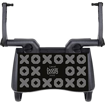 New Lascal BuggyBoard Mini Special Edition | Universal Board, Compatible with Over 99% of Pushchairs | Ideal for Smaller Strollers (Noughts and Crosses)