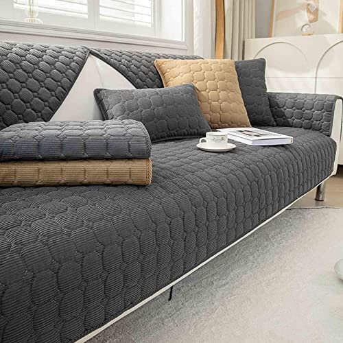 MTHGH Couch Bezug Sofa Überzug L Form Sofaschutz rutschfeste Sofadecke Sofaschutz Katze Sofabezug u Form Sofabezug Ersetzen,#8-110x240cm