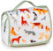 Beauty Maisons de Voyage avec Crochet Suspendu - Chiens - Barks Dog, Design, 25x17x10cm, Trousse de Toilette Souple de Voyage – Fermeture Velcro et Crochet à Suspendre