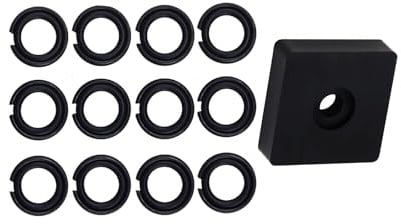 TALSWIF (12 Sets) 3/8 Zoll Halteringclip mit O-Ring für Milwaukee elektrische/pneumatische Schlagschrauber, Halterungsring Amboss Installationswerkzeug im Lieferumfang enthalten