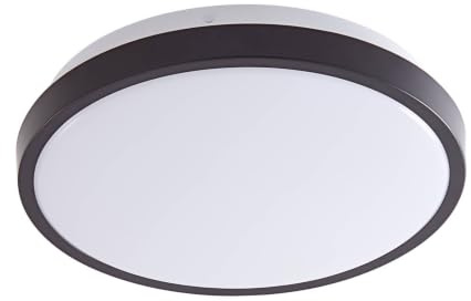 Lindby LED Deckenlampe Ø 29 cm, Deckenleuchte Bad Schutzart IP44 12W Wohnzimmerlampe Esszimmerlampe Flurlampe Badezimmerlampe Badleuchte