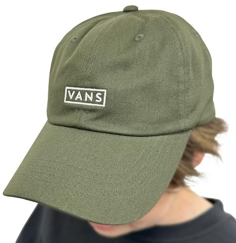 VANS Gewölbte Kappe, Olivgrün, einzigartig, grün, Einheitsgröße