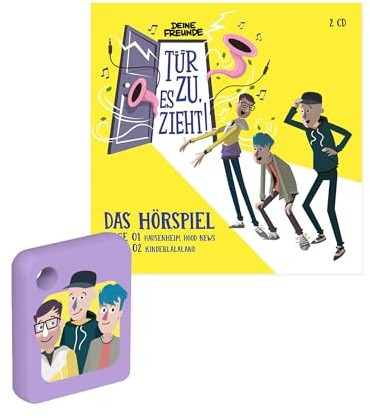 Galakto Audio-Token: Deine Freunde - Tür zu, es zieht! (Folge 1+2) | Hörspiel für Kinder ab 6 Jahren, Spielzeit ca. 108 Minuten