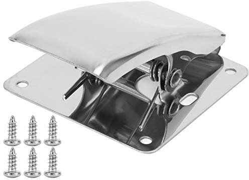 SUPYINI Fish Fillet Clamps 6 Pieces Fish Cleaning Fillet Clamps Fish Tail Clip Board Fish Cleaning Board Tools