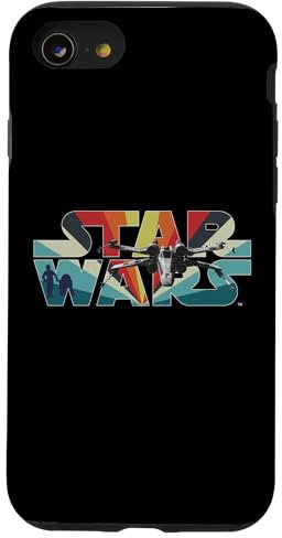 Hülle für iPhone SE (2020) / 7 / 8 Star Wars Logo Wing Color Burst