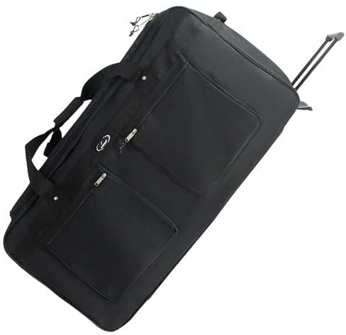MY TRAVEL BAG Einkaufstrolley XXXL Trolley Reisetasche Stofftasche Sporttasche Trolley in 3 Verschiedene Größen (80cm)