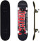 ERNAN Skateboard 31x8 Zoll für Kinder Jugendliche Erwachsene, komplettes Standard-Skateboards, 7 Schichten Ahorn-Deck, konkaves Skateboard (Pink Cloud)