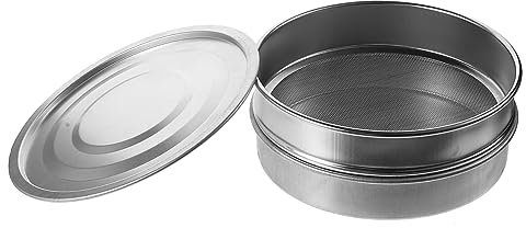 Yardwe Edelstahl Sprühbeet Set Mit Siebschalen Rostfrei Wasserdurchlässig Praktisches Gartenzubehör Zum Anziehen Von Sprossen Und Gemüsepflanzen Für Balkon Und Heimgarten