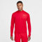 Nike Pacer Dri-Fit Half Zip Running Top for Men, University Red/Reflective Silv, FQ2494-657, XL