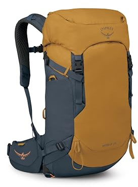 Osprey Kyte LT 28L Damen Rucksack - Leichte Wander- & Reisetasche mit wasserdichtem Regenschutz, Barley Brown