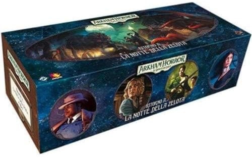 Asmodee Arkham Horror LCG - Zurück zu... Die Nacht der Zelota - Brettspiel auf Italienisch