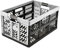 keeeper 4x Stabile Profi-Klappboxen mit Soft-Touch Griffen, 54 x 37 x 28 cm, 45 l, Ben, Hellgrau