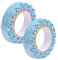 2 Rouleaux Ruban Dentelle Auto-adhésif, Vintage l'artisanat Dentelle Deco Ruban Trou Broderie Ruban De la Dentelle pour Mariage Table Décor DIY Cadeau Ruban Frontière Scrapbook (Bleu)