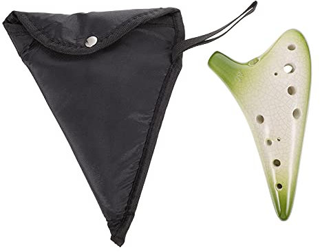 MILISTEN 1 Satz 12-loch-okarina Musikalische Flöte Musik Halskette Petrol Halskette Musikspielzeug Alt-okarina Hölzerne Flöte Das Geschenk Instrument Zwölf Löcher Ton Kind