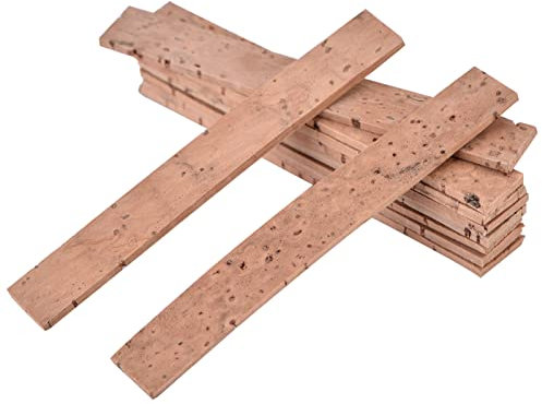 Joyzan Saxophon Kork, Klarinetten Kork Klarinette Hals Reparatur Ersatz Gelenk Korkplatt Weiche Holzblasinstrument Pads Joint Cork Blatt Korkplatten Neck Sheet Instrument Clarinet Kit, 10 Stück