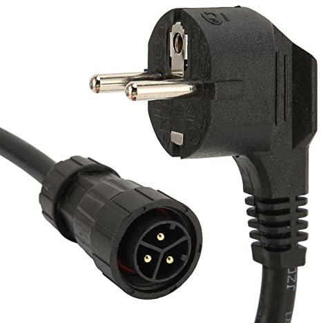 EU 220 V AC Kabel Solar Wechselrichter, 3 x 1,5 mm² Solarkabel, ft AC Netzkabel, Solar Photovoltaik Wechselrichter Kabel Zubehör für WVC Grid Tie Inverter Power Kabel