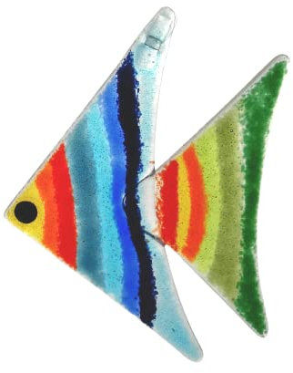 Glas Fisch Fusingglas Fisch Gartendeko Fensterschmuck