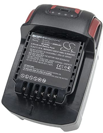vhbw Batterie Compatible avec Ingersoll Rand L5110, R3130, R3150, W5111, W5130, W5131P, W5150, W5151P Outil électrique (4000 mAh, Li-ION, 20 V)
