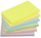 Wowivy Large Sticky Notes 76 mm x 127 mm, Pastel Colors, Sticky Pads, Recyclable, Self-Stick Pads, Easy to for Home, Office, Notebook, 80 Sheets/pad