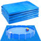 Bâche de sol de piscine de 4,8 m x 4,6 m, tapis de sol robuste pour piscine hors sol de 2,4 m à 4,6 m, piscine gonflable avec anneau supérieur