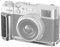 NEEWER X100VI Grundplatte für Fujifilm X100VI X100V, formschlüssige Retro Kamera L förmige Halterung mit Handgriff, L Platte kompatibel mit Arca Typ Stativkopf, Silber, CA083