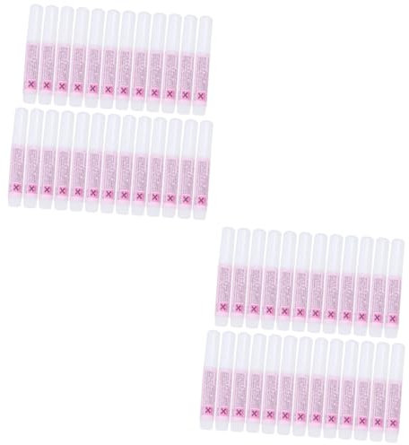 HAPINARY 50pcs Nail Tip Glue for False Nails Press Glue Quick Dry Manicure Kit for Art Decorations