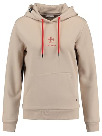 KEY LARGO Damen Basic Hood Kapuzenpullover