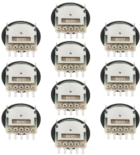 Be In Your Mind 10PCS Volume Wheel Potentiometer Compatible with Gameboy Color Advance Pocket Volume Adjustment Wheel