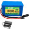 24V 10AH E-Bike Lithium Battery, 7S3P Lithium Electric Battery Pack for 200W-500W Electric Motor, with Charger XT60