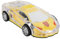 ASHATA Retro Car Bluetooth Speaker, Car Replica Speaker with LED Lights, Bluetooth USB & SD Card Input, USB Rechargeable, for Office Home Garage, Yellow