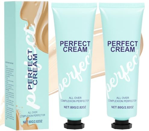 LOPHE Body Coverage Perfector, 2Pcs Body Makeup Concealer Gleichmäßiger Hautton, Hydrating Full Coverage Concealer Wasserfester und Schweißfester, Light Foundation, 80g