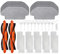 YYFHR Filtre de brosse latérale, compatible avec Xiaomi, aspirateur robot S10, S12 et B106GL, pièces de rechange, chiffon de nettoyage principal, accessoires de remplacement Filtre de brosse pour aspi