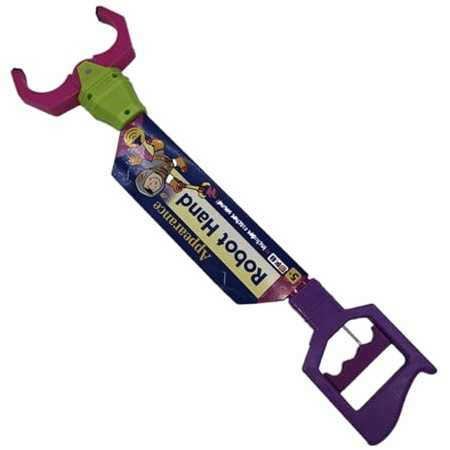 Interaktiver Spielzeuggreifer – Greifarm für Kinder und Erwachsene | Robuster ABS Greifer 50 cm Ideal Zum Spielen, Aufheben, Haustiertraining Und Alltagshilfe