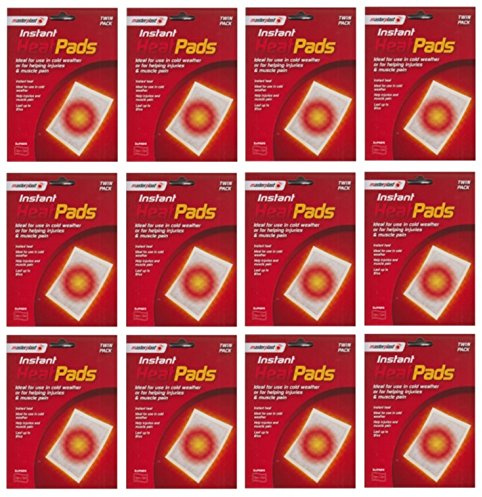 12 x Instant Heat Pads