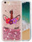 COTDINFOR iPhone 6S(4.7) Hülle Cute Glitzer Handyhülle Sparkle Bling Flüssigkeit Treibsand Schutzhülle Stoßfest Weich Silikon Etui für iPhone 6 / 6S Sleeping Beauty Unicorn XYLS.