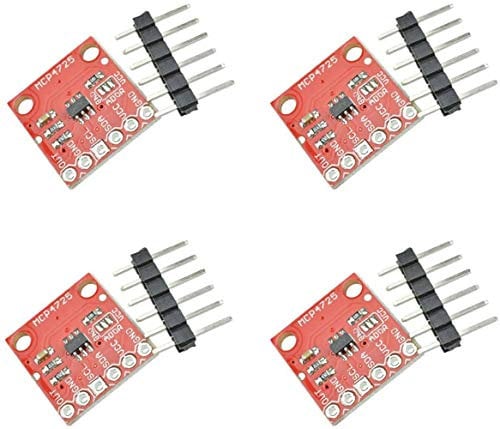 iHaospace MCP4725 I2C DAC Breakout Module 12Bit Resolution for Arduino Raspberry Pi Red